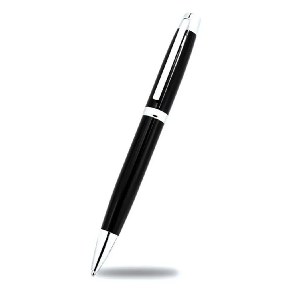 Stylo bille de luxe Pertegaz Pe99010 avec corps en métal et écrin noir