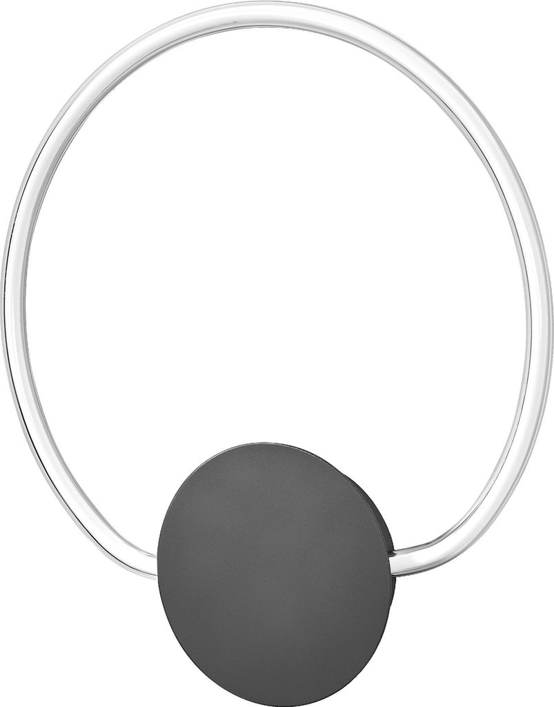 LEDVANCE Decor Aura Wandleuchte aus geschwungenem Polycarbonat mit LED und Filament-Design, 10 W, 800 lm, 3000 K, 830 warmweiß, Click Select, dunk...