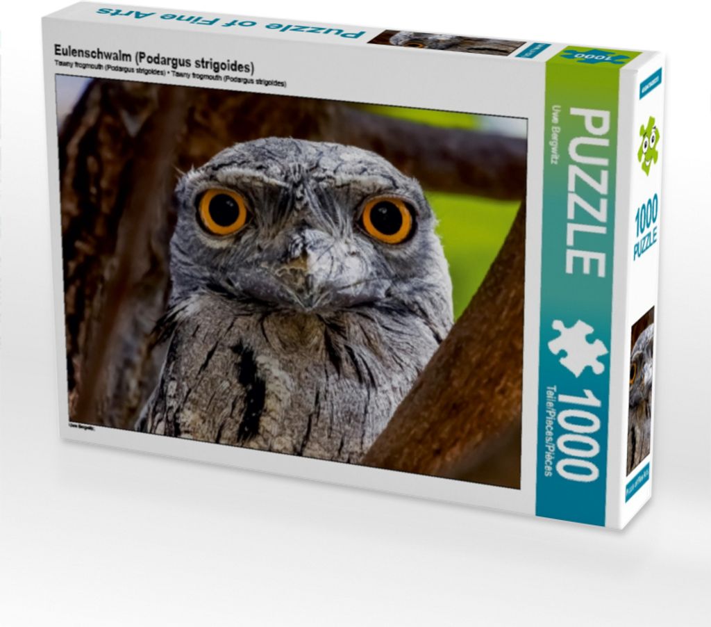Calvendo Eulenschwalm (Podargus strigoides) 1000 Teile Puzzle quer 640x480mm, Bergwitz Uwe; 7426479