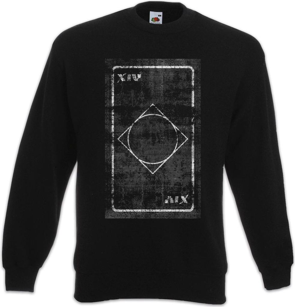 Urban Backwoods Tarot Discipline, Sweatshirt, Farbe: Schwarz, Größe: M