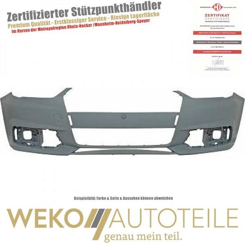 Stoßstange vorne DIEDERICHS 1080150 für AUDI
