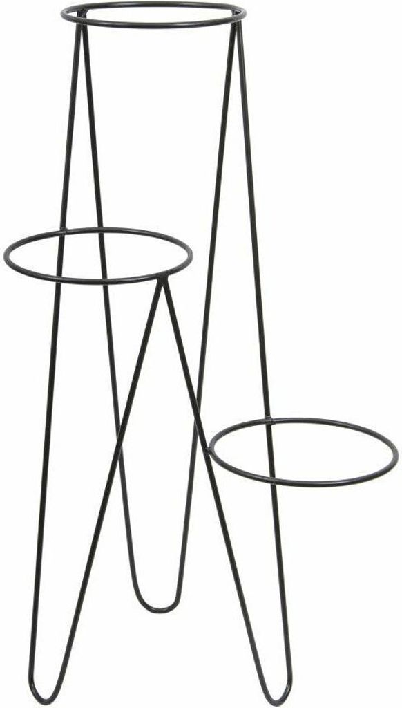Blumenständer, Dreifaches Blumenbeet Modern Metall, Loft, Produktbild 