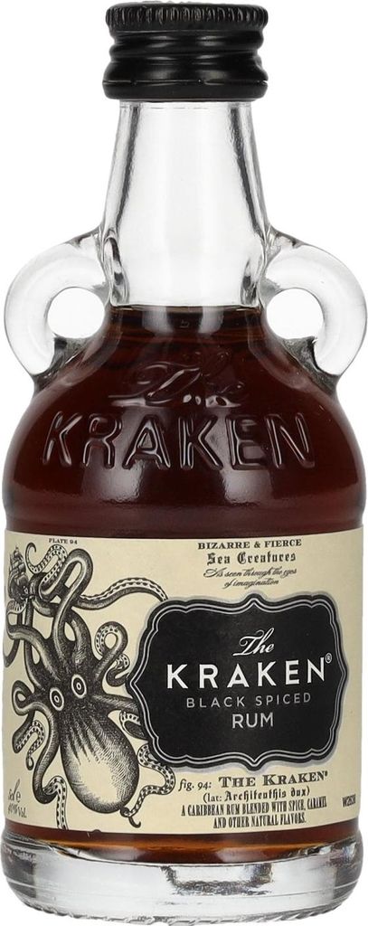 The Kraken Black Spiced 40% Vol. 0,05l Produktbild 