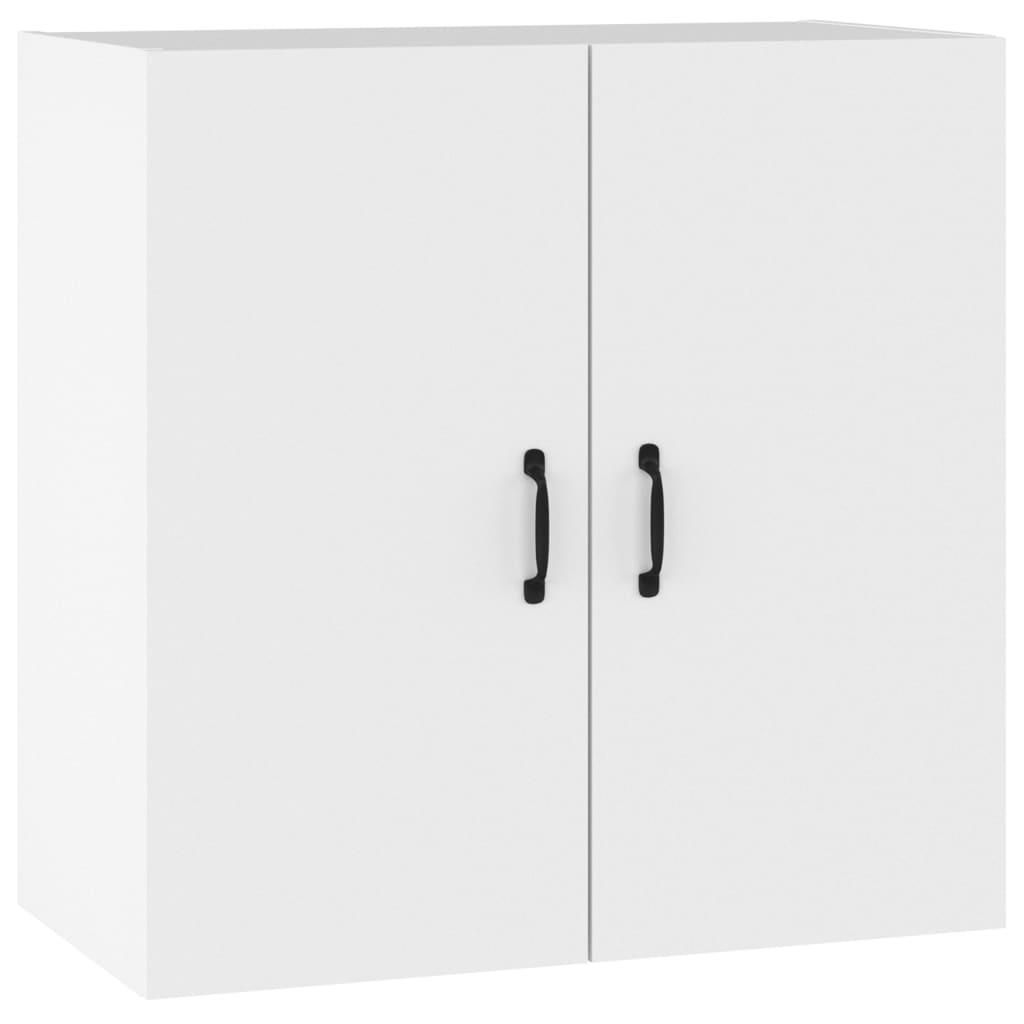 vidaXL Nástěnná skříňka bílá 60x31x60 cm Dřevěný materiál Obrázek produktu 