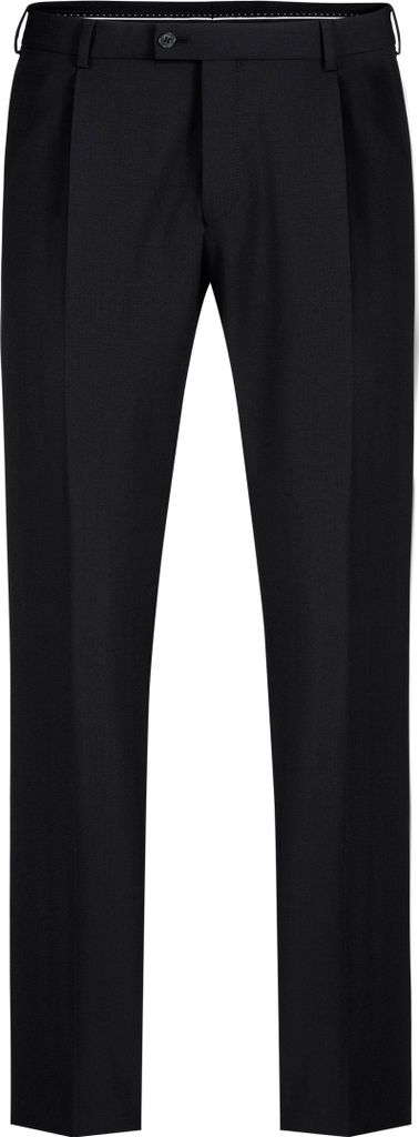 Greiff Corporate Hose PREMIUM Herren Bundfalte Schwarz 60