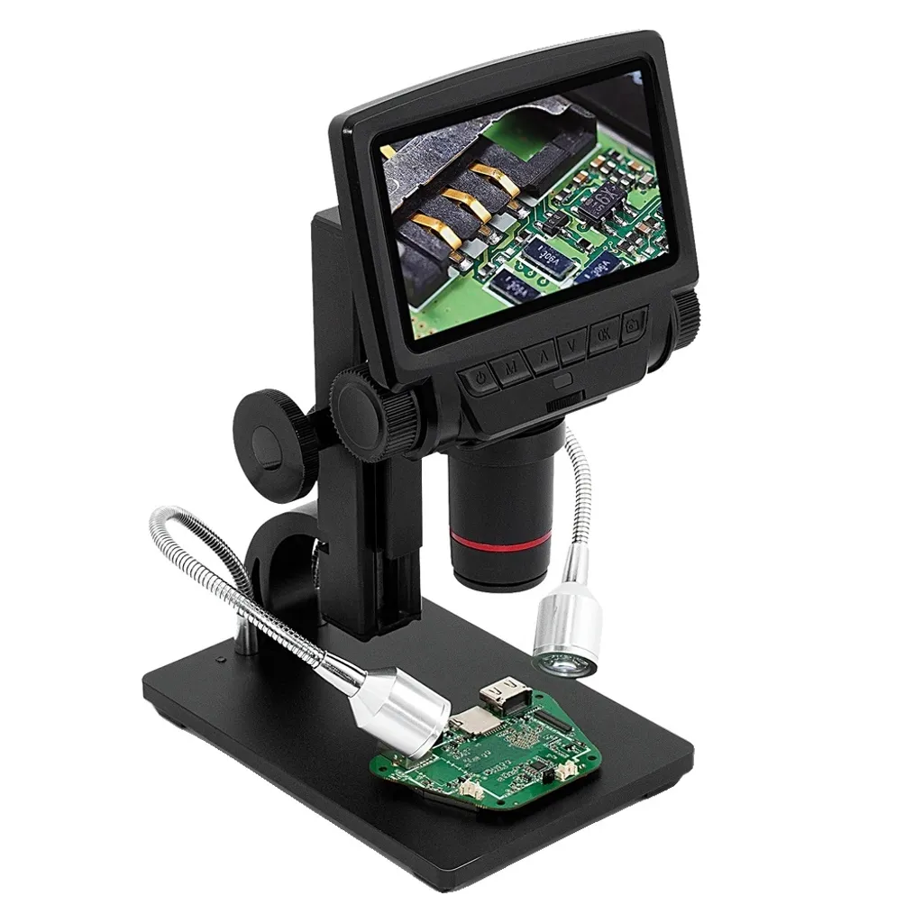 Microscope vidéo numérique ADSM301 avec zoom 260x et connexion écran HD