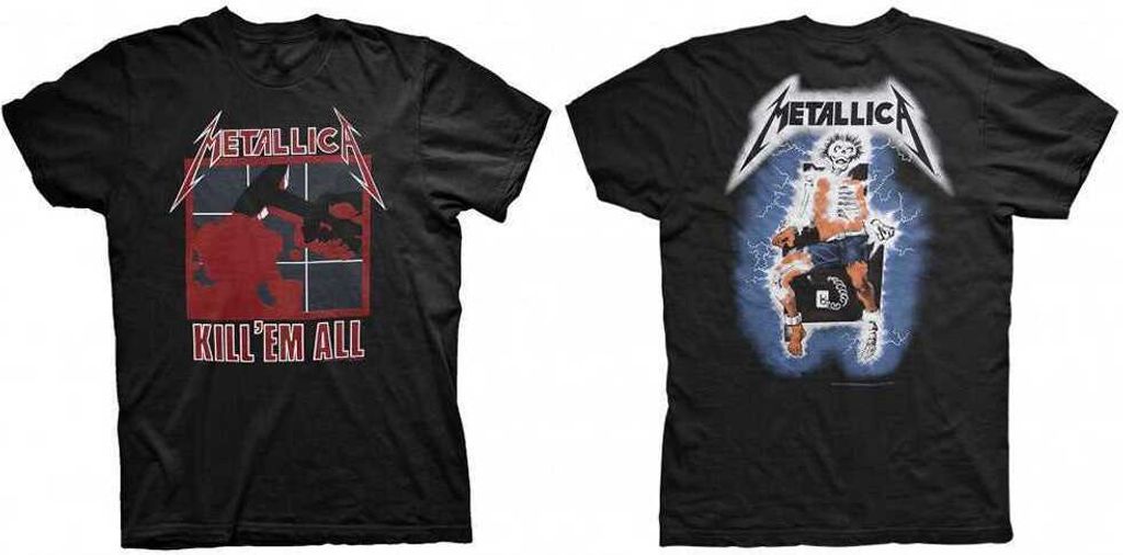 Metallica Uni T-Shirt: Kill 'Em All