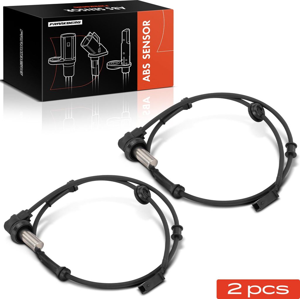 Frankberg 2x ABS Sensor Hinten für Audi A4 Avant 1.6L 1.8L 1.9L 2.4L 2.5L 2.6L 2.8L 1994-2001