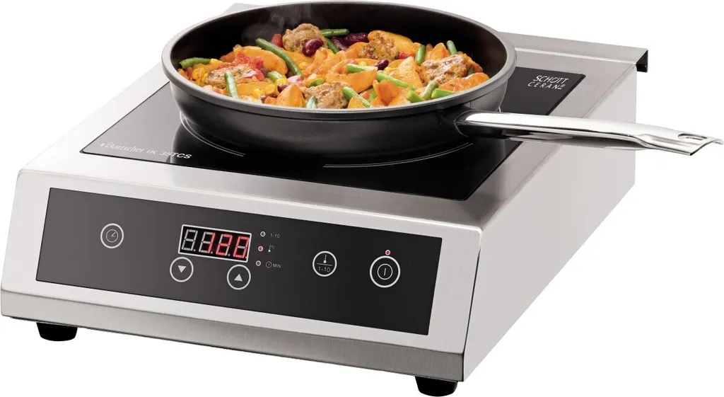 Réchaud à induction IK 35TCS Bartscher - Plaque de cuisson 3500W Inox