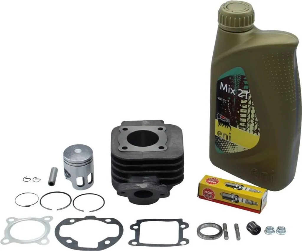 Kit cylindre 40mm Minarelli AC Vertical en fonte pour MBK Booster et BWS