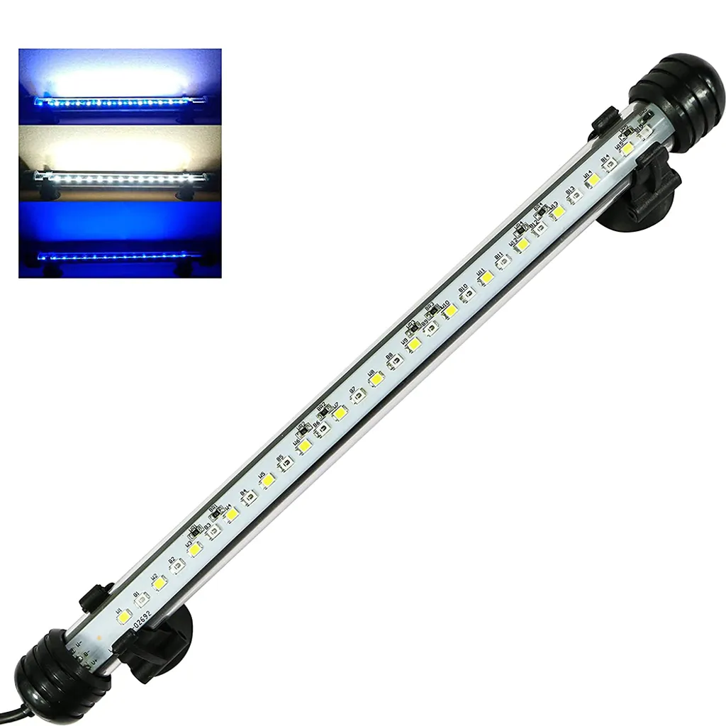 Luce LED per Acquario 37cm 42 LED | Timer Automatico IP68 Sicura - 3