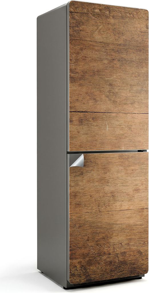 Steinstruktur mit Wellen – Kühlschrank Aufkleber – Klebefolie Kühlschrank – Kühlschrank Nachbildung – Kühlschrankfolie selbstklebend ...