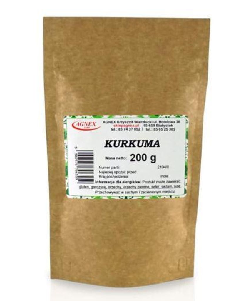 Kurkuma 200g Zdjęcie produktu 