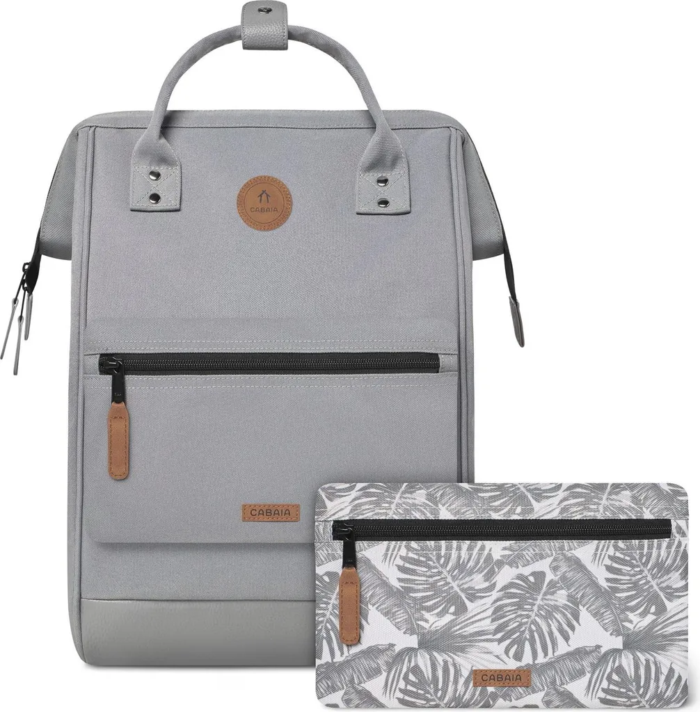 CABAIA zaino per il tempo libero zaino con scomparto per laptop Adventurer Essentials Backpack 23L Poitiers grigio