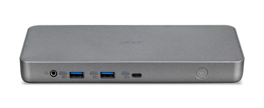 Dock Acer D501 Sortie Vidéo 4K Ultra HD et USB 3.2 Gen 1 Haute Vitesse