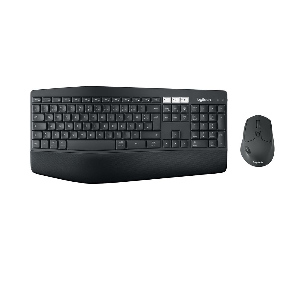 Logitech MK850 Performance - Tastatur-und-Maus-Set - kabellos - Bluetooth, 2,4 GHz - QWERTZ - Schweiz (920-008223)