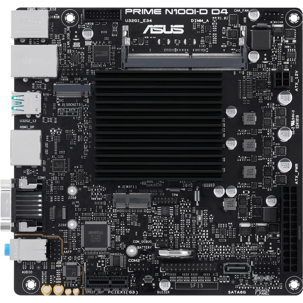 Carte Mère PC Bureautique Compacte ASUS PRIME N100I-D D4-CSM N100