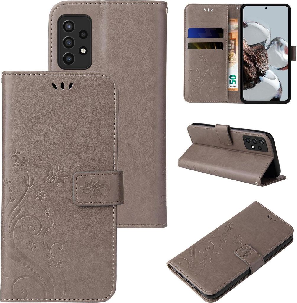 Handyhülle für Samsung Galaxy A72 Floral Blumen Produktbild 