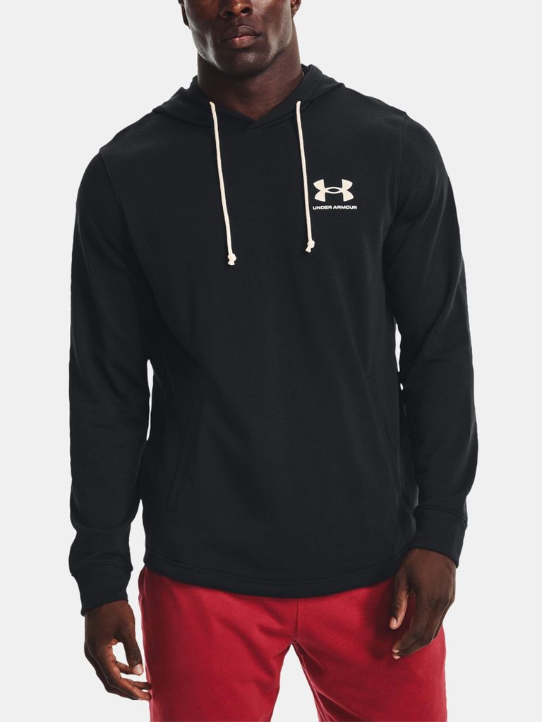 Under Armour Sweatshirt Ua Rival Terry Lc Hd-Schwarz Produktbild 