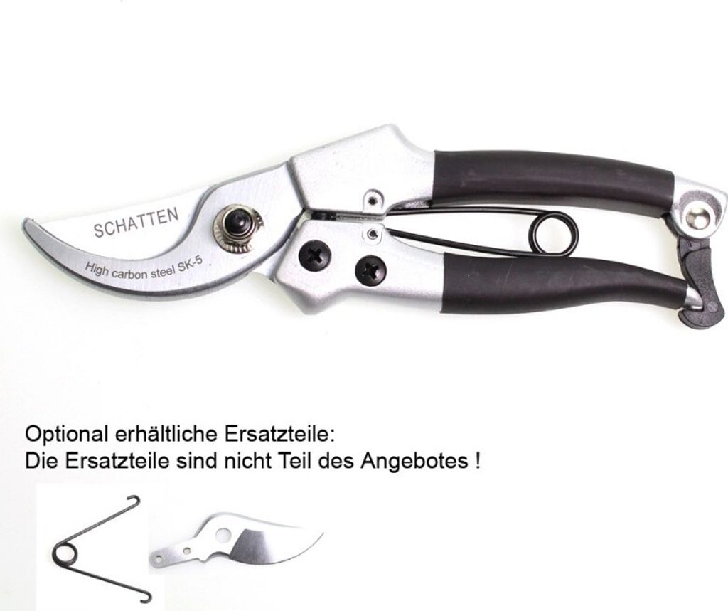 Präzise Gartenschere für kleine Hände - Ergonomische Produktbild 