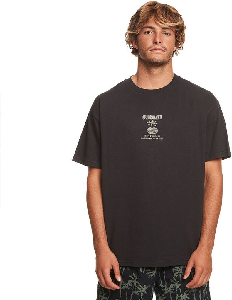 Quiksilver Quik Ways Ss Kurzarm-t-shirt Braun M Mann Braun M