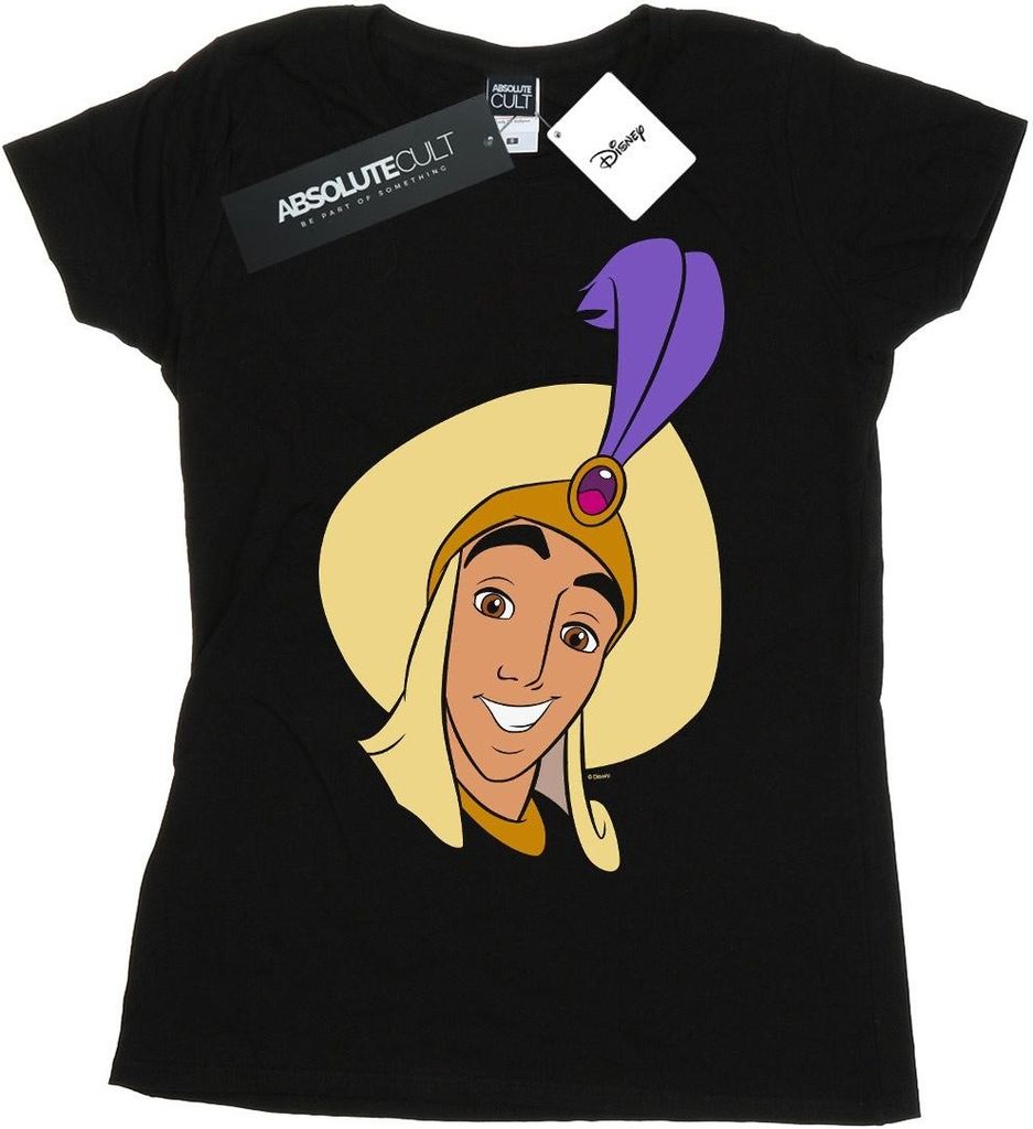 Disney - "Prince Ali" T-Shirt für Damen BI16296 (XL) (Schwarz)