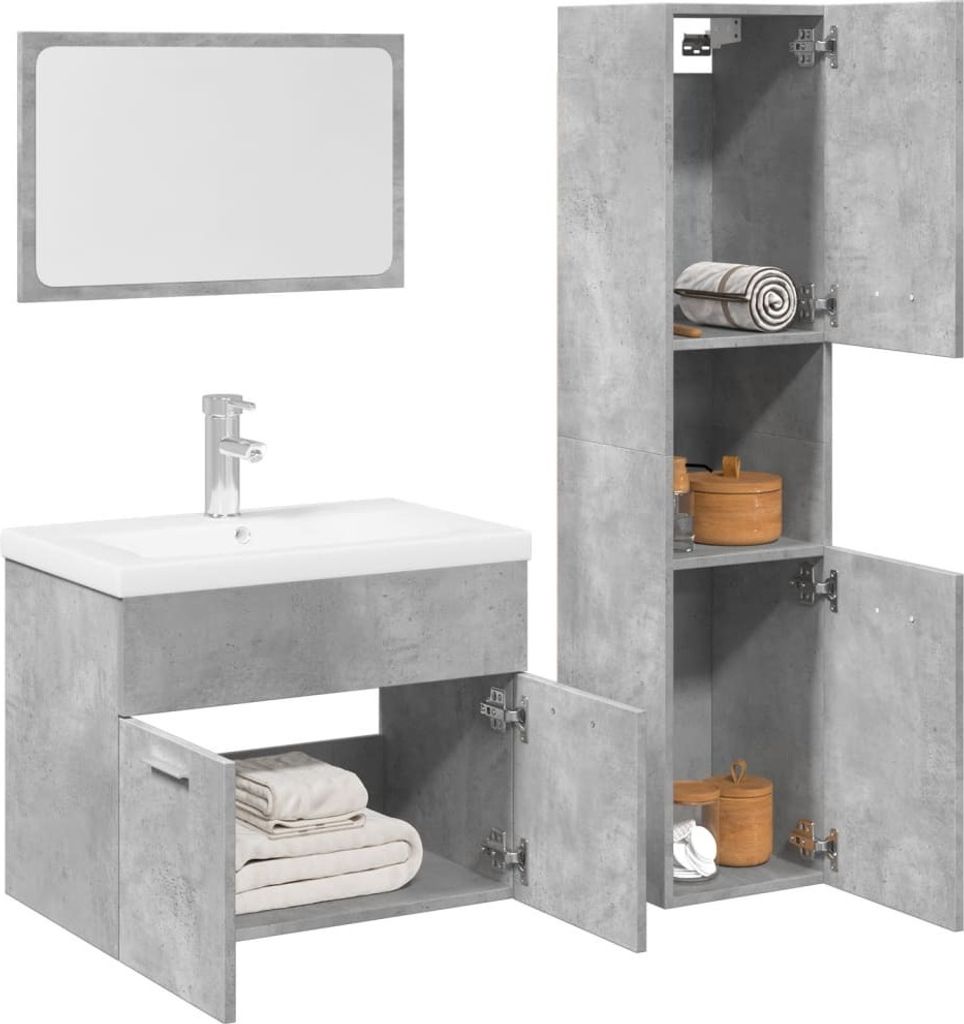 Maison Exclusive - Ensemble de meubles de salle de bain 4 Image du produit 