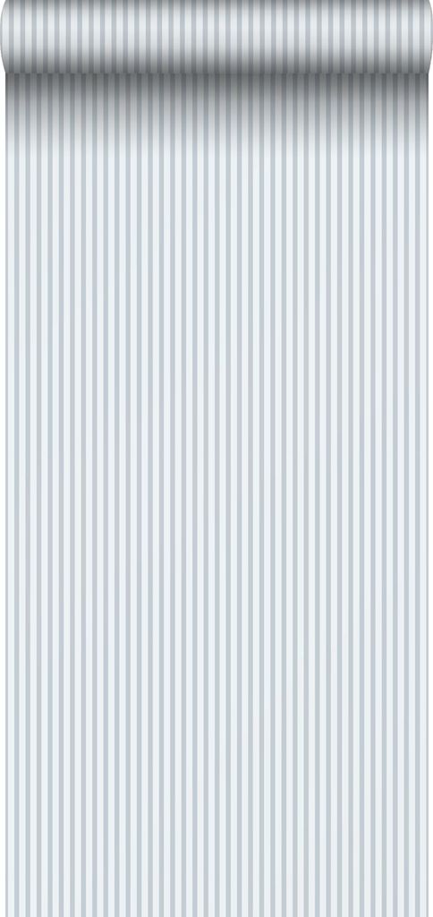 Sanders & Sanders Tapete Streifenmuster Graublau 50 x 900 Produktbild 