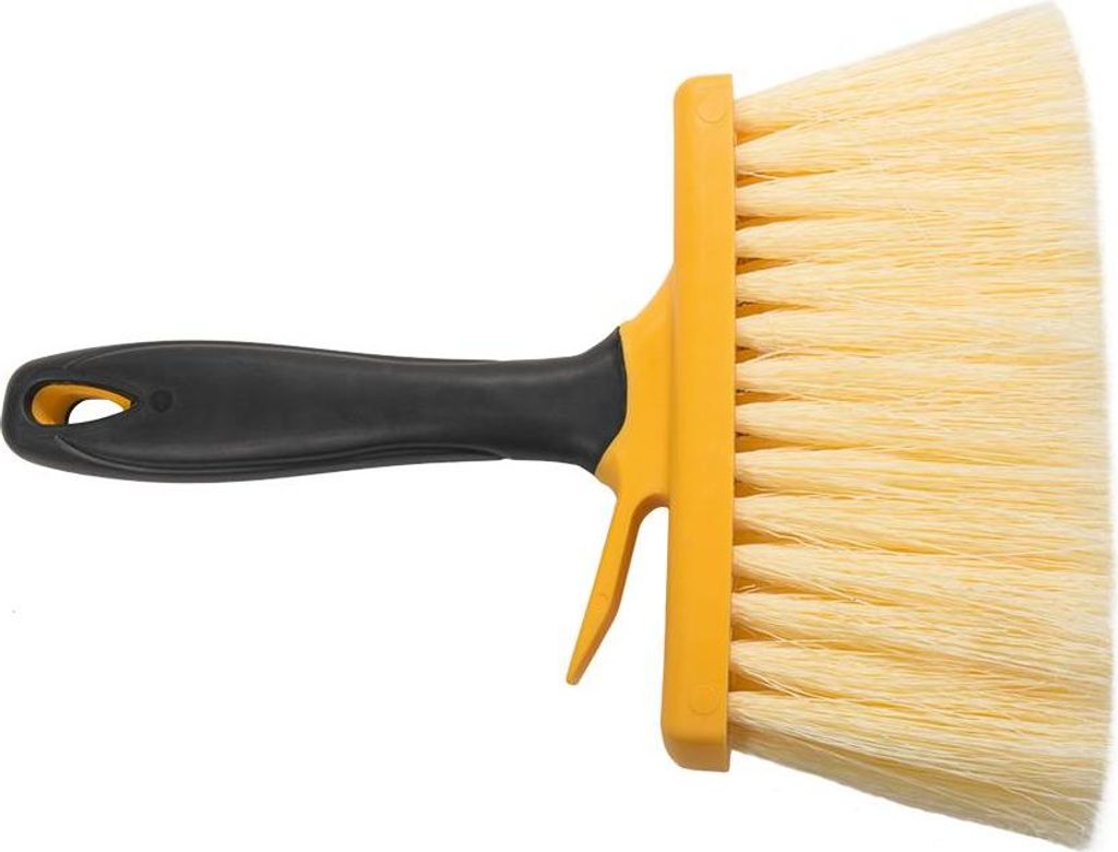 Hardex Kleister-Deckenbürste 16cm helle PP-Fasern 2K-Griff