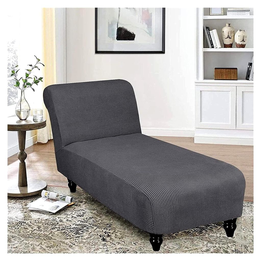 Stretch Schonbezug für Chaiselongue und Liegesessel, rutschfest (Farbe: C)