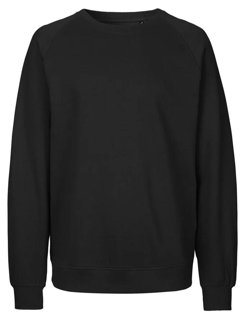 Neutral - Sweatshirt für Herren/Damen Uni LT5396 (XS) (Schwarz)