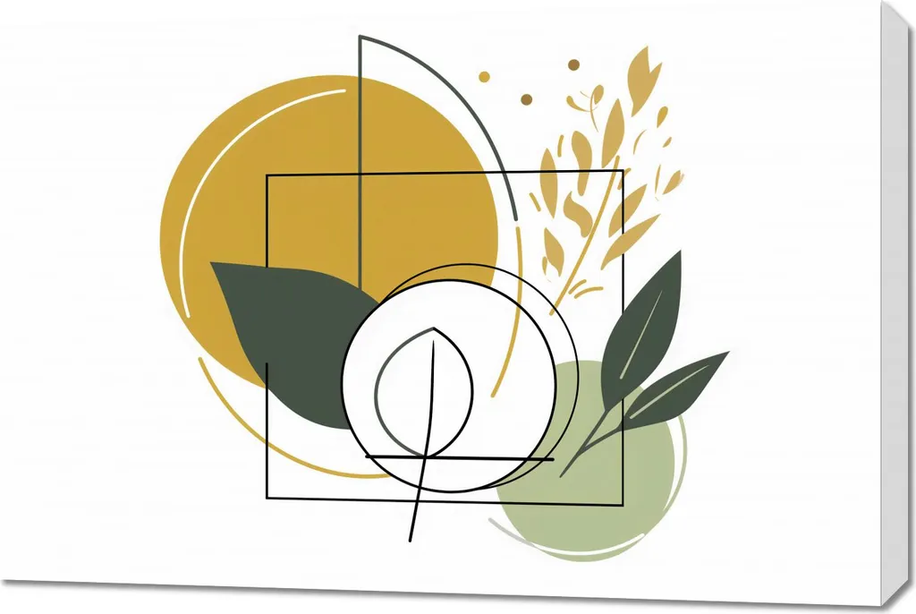 Quadro 90x60cm Sole nel Giardino | Vendita Online Stampa Artistica