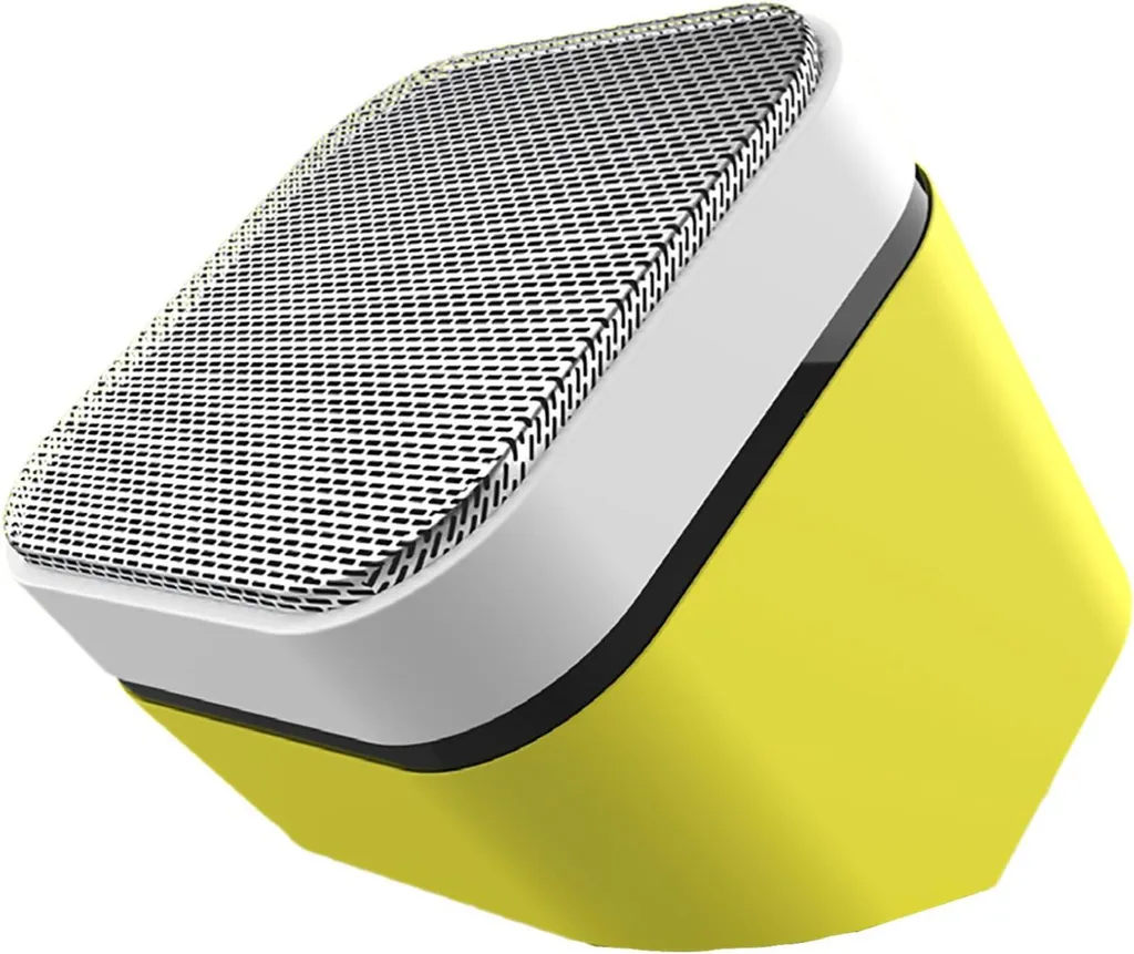 Pantone PT-BS003F Haut-parleur Bluetooth portable mono 3W jaune sans fil