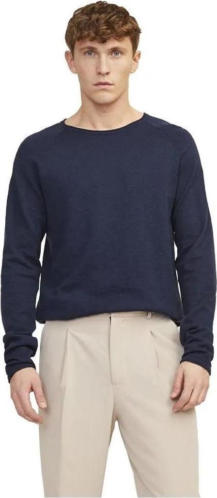 Jack & Jones Linen Knit Pullover Blau XS Herren Blau XS