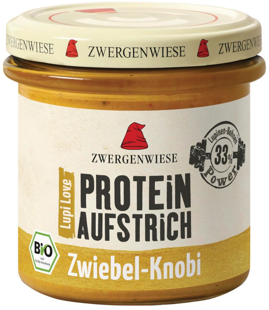 GLUTENFREIE -PROTEINPASTE MIT ZWIEBELN UND KNOBLAUCH 135 g Produktbild 