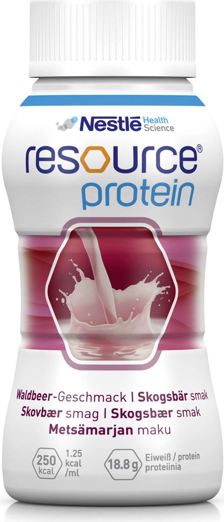 Nestlé Resource PROTEIN 6x4x200ml Waldbeere