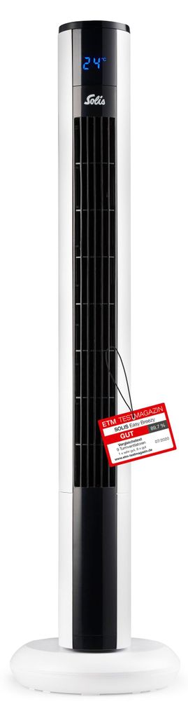 Solis Turmventilator, 70° Oszillation, 50 Watt, Produktbild 