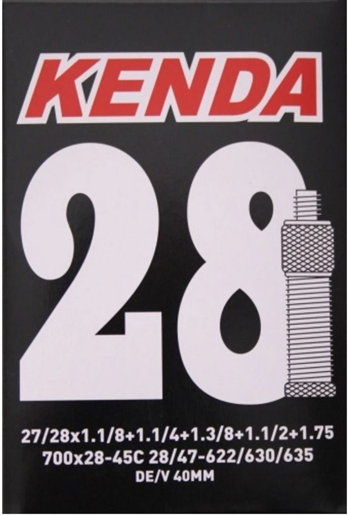 Kenda-Schlauch 28/47-622/630/635 28x13/8-1,75 DV Produktbild 