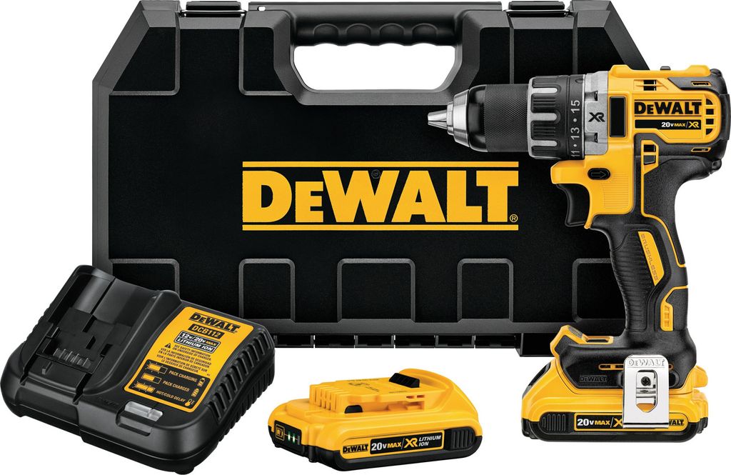 DeWalt DCD791D2-QW Akku-Bohrschrauber 18,0 Volt, 2 x 2,0 Ah Produktbild 