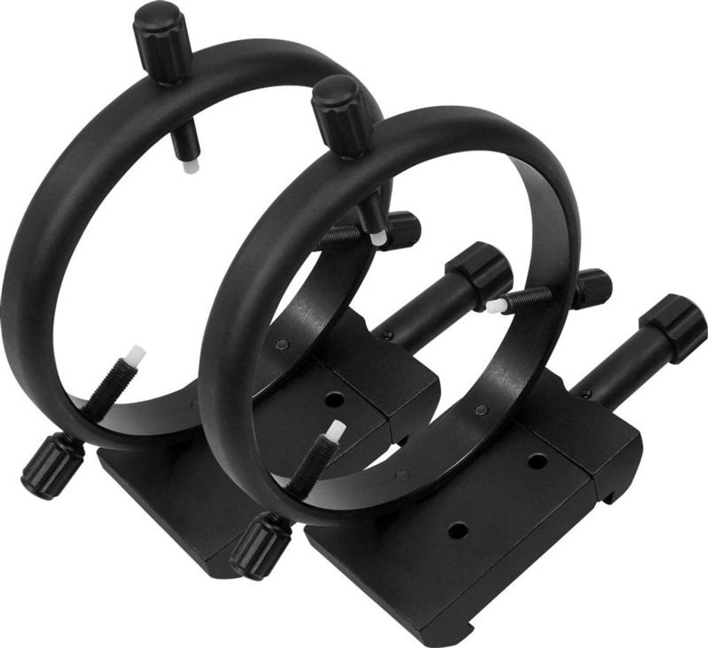 Adapter für Teleskoptuben 70-120mm mit 3 Zoll Schiene Astrofotografie Quick-Adapter-System