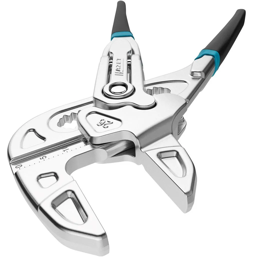 Pince multiprise HAZET 762-12 compacte ouverture 26 mm haute force