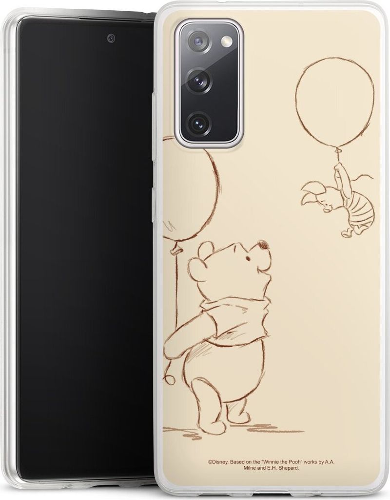 DeinDesign Slim Hülle für Samsung Galaxy S20 FE 5G Silikon Case Ultra Dünn Handyhülle Disney Offizielles Lizenzprodukt Winnie Puuh
