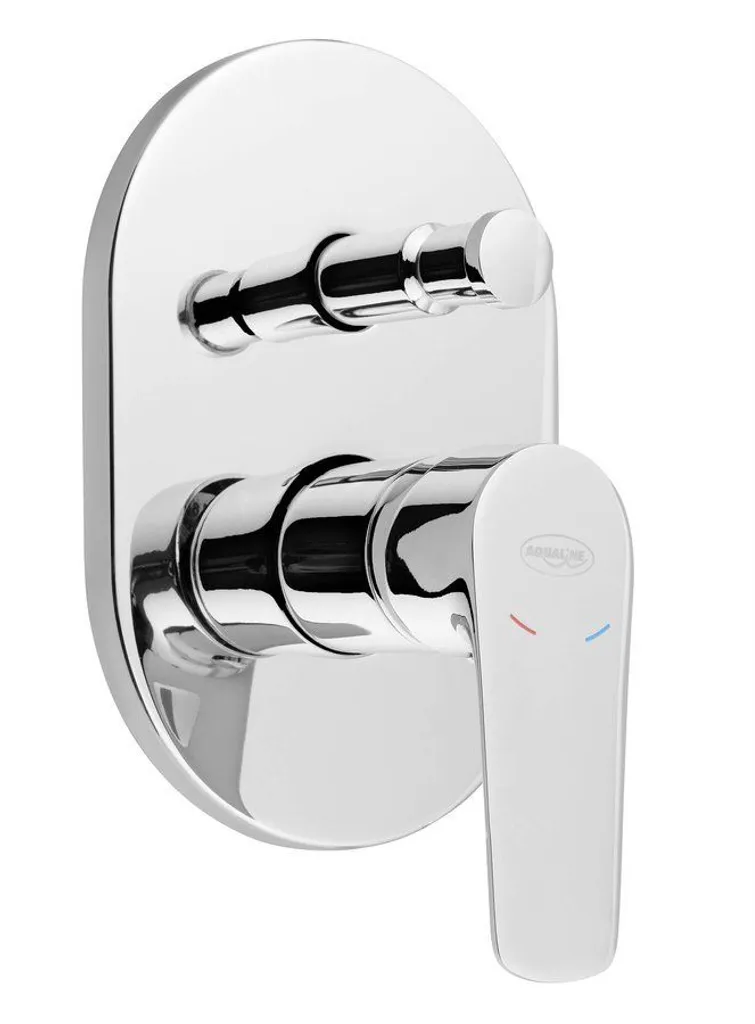 Miscelatore Doccia 2 Vie Aqualine Lotta LT742: Bagno Sicuro e Bello