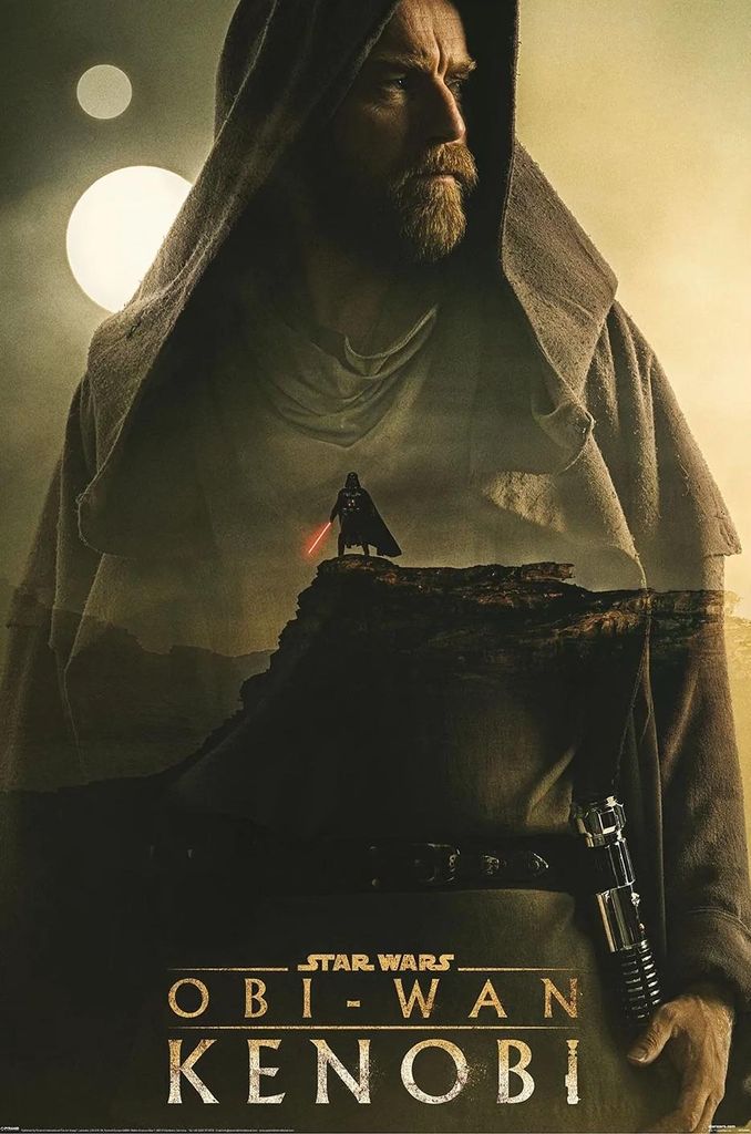 Poster Star Wars Obi-Wan Kenobi Light vs Dark 61x91.5cm
