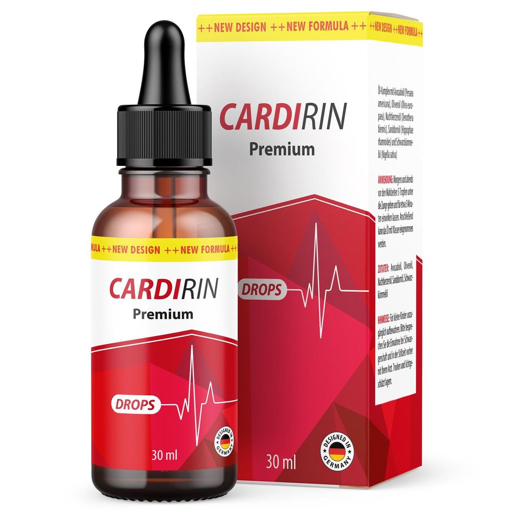 Cardirin Premium Drops | für Männer und Frauen | 30 ml