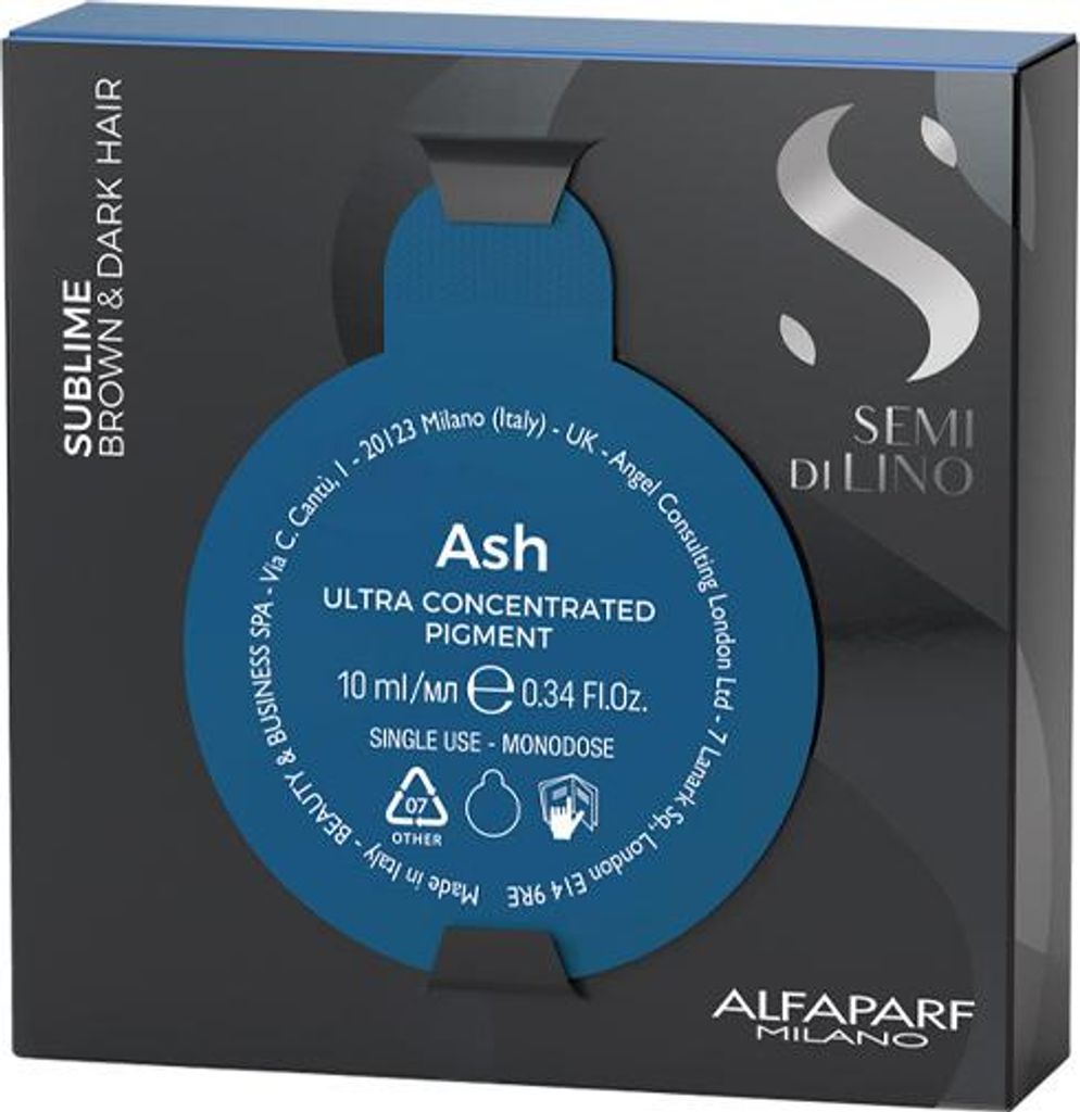 Alfaparf Milano Semi di Lino Sublime Ash Ultra Concetrated Pigment 10ml