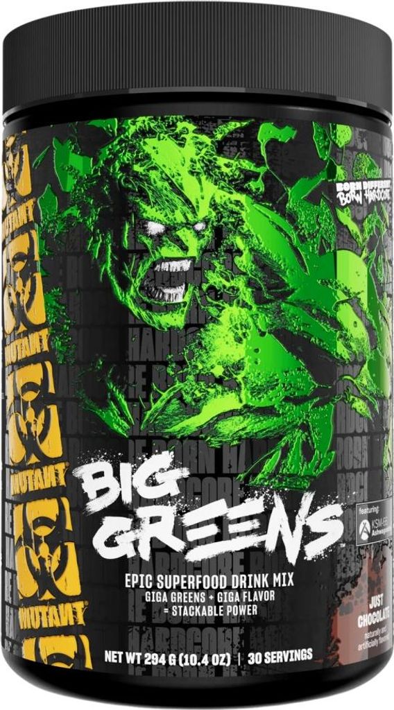 Mutant Big Greens (30 serv) Just Chocolate - Funktionelle Produktbild 