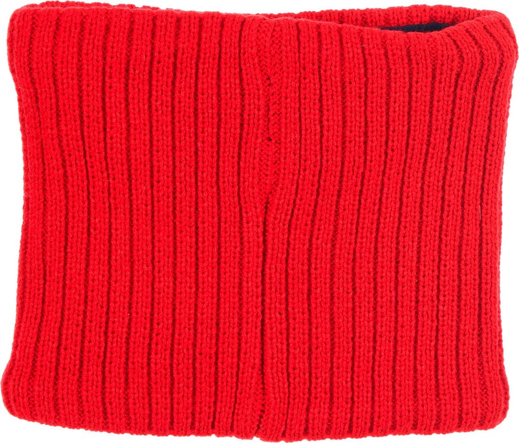 Spider-Man Kinder Schlauchschal Marvel Loopschal für Jungen Einheitsgröße ab 3 Jahren warm weich Winter Accessoire Geschenk für Jungs, Farbe:Rot