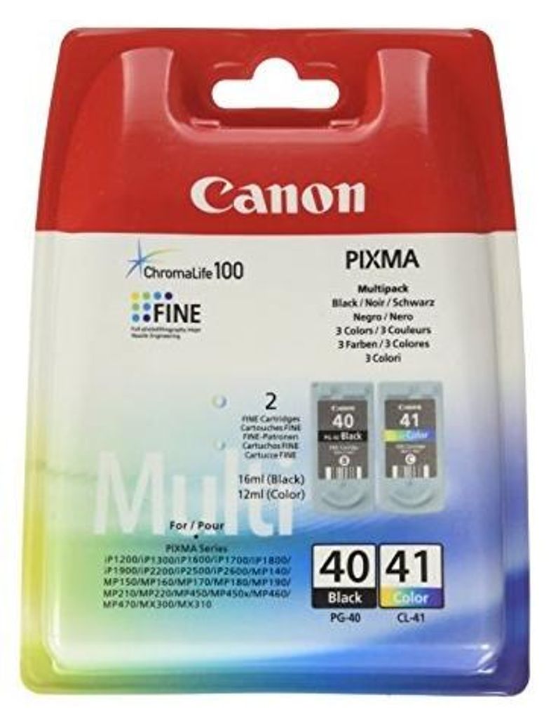 Original Tinte für Canon Pixma PG-40/CL-41 Multipack Produktbild 