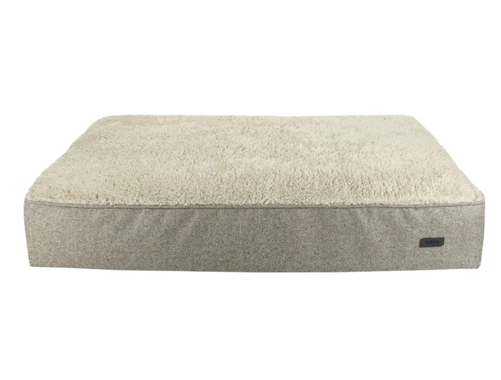 Tappetino ortopedico Nobby quadrato "CALBU" beige 100 x 65 x 16 cm